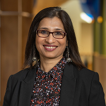 Portrait of Bhramar Mukherjee, Senior Associate Dean, Public Health Data Science and Data Equity